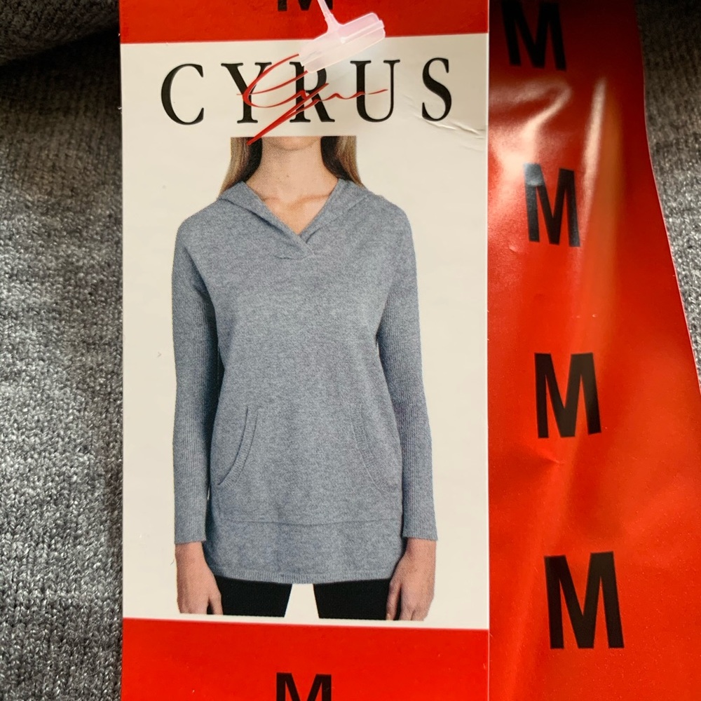 New Cyrus Gray hoodie